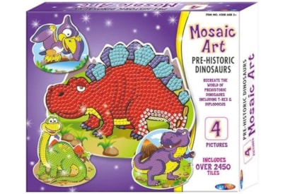 Pre Historic Dinos Mosaic Art Set (4208)