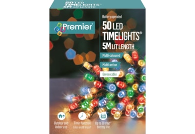 Premier 50 Bo Led Programmable Timer Lights Multi (LB112382M)