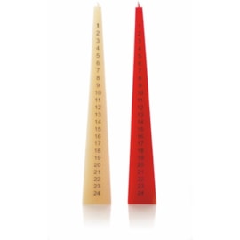 Premier Pyramid Advent Candle Asst 33cm Premier Pyramid Advent Candle Asst 33cm