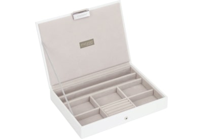 Classic Lidded Stacker White Classic Lidded Stacker White