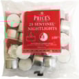 Prices Sentinal Nightlights 25s Prices Sentinal Nightlights 25s