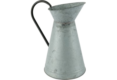 Galvanised Water Jug Aged Zinc 4.5ltr Large Galvanised Water Jug Aged Zinc 4.5ltr Large