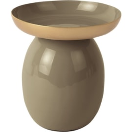 Pillar Candle Holder Mila Dark Green Small Pillar Candle Holder Mila Dark Green Small