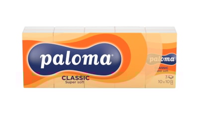 Paloma Classic Super Soft Tissues 3ply 10pk Paloma Classic Super Soft Tissues 3ply 10pk
