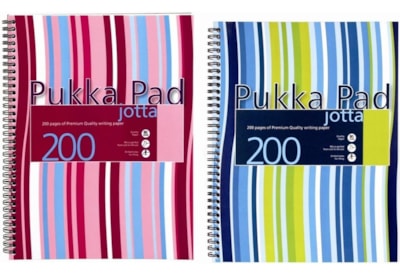 Pukka Pads A4 Stripes Jotter Asst (JP018)