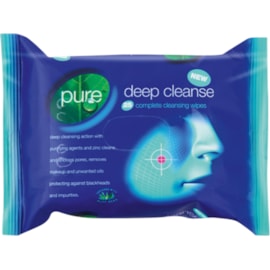 Pure Deep Cleanse Wipes 25s Pure Deep Cleanse Wipes 25s