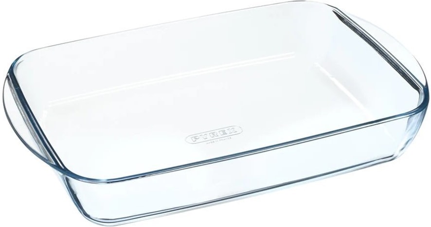 Pyrex Glass Rectangle Roaster 40x27cm 3.7lt (239B000)