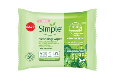 Simple Wipes Biodegradable *2.79 25's Simple Wipes Biodegradable *2.79 25's