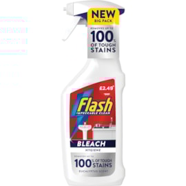 Flash Spray Bleach 500Ml Pmp 2.49 Flash Spray Bleach 500Ml Pmp 2.49