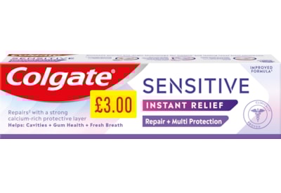 Colgate Toothpaste Sensitive 75Ml Instant Relief Multi Pmp 3.00