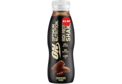 Optimum Nutrition High Protein Shake Chocolate 330Ml Pmp 2.99 Optimum Nutrition High Protein Shake Chocolate 330Ml Pmp 2.99