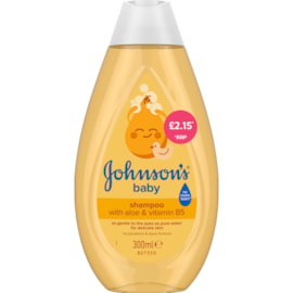 Johnsons Baby Shampoo 300Ml Pmp 2.15 Johnsons Baby Shampoo 300Ml Pmp 2.15