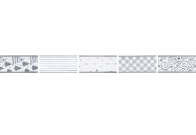 Premier Silver Ribbon Ribbon Asstd 2.7mt (R232052)