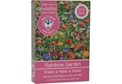 Bee Friends Seed Shaker Rainbow Bee Friends Seed Shaker Rainbow