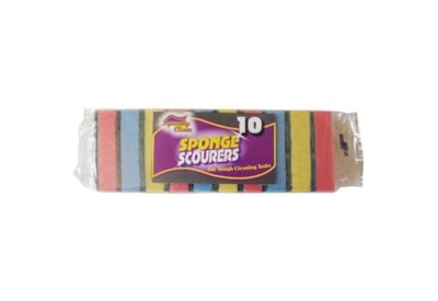 Squeaky Clean Ramon Sponge Scourers 10s Squeaky Clean Ramon Sponge Scourers 10s