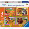 Ravensburger The Lion King 4 In A Box Ravensburger The Lion King 4 In A Box