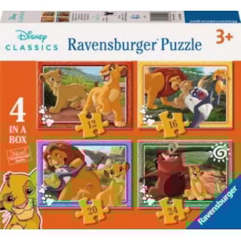 Ravensburger The Lion King 4 In A Box Ravensburger The Lion King 4 In A Box