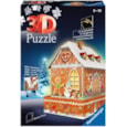 Ravensburger Light Up Gingerbread House 3d Puzzle 216pc (11237)