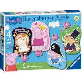 Ravensburger Peppa Pig 4 Shaped Puzzles (06981)