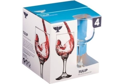 Ravenhead Tulip Red Wine Set Of 4 24cl Ravenhead Tulip Red Wine Set Of 4 24cl