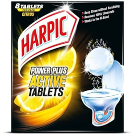 Harpic Power Plus Citrus Tabs 8's (RB503978)