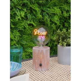 Steepletone Rechargeable Desk Lamp Driftwood Steepletone Rechargeable Desk Lamp Driftwood