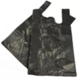 Recycled Vest Carriers Black 11x17x21 100s (COSMOS)