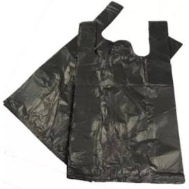 Recycled Vest Carriers Black 11x17x21 100s Recycled Vest Carriers Black 11x17x21 100s