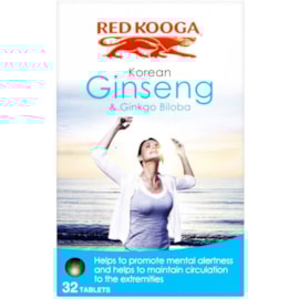 Red Kooga Ginseng & Ginko Biloba 32s (8356263) Red Kooga Ginseng & Ginko Biloba 32s (8356263)
