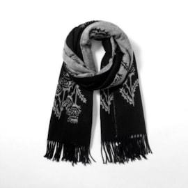 Butterfly Fashion Reversible Thistle Scarf