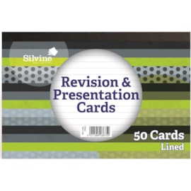 Silvine Revision & Presentation Cards 50s (CR50)