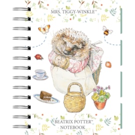 World Of Potter Mrs Tiggy-winkle A5 Wiro Divider Notebook (RFS13789)