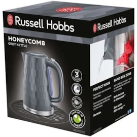 Russell Hobbs Honeycomb Kettle Grey 1.7l Russell Hobbs Honeycomb Kettle Grey 1.7l