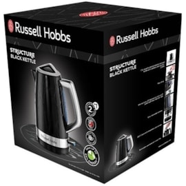 Russell Hobbs Structure 3kw Jug Kettle Black 1.7ltr (28081)