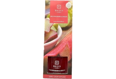 Baltus Luxury Reed Diffuser Rhubarb & Ginger 100ml Baltus Luxury Reed Diffuser Rhubarb & Ginger 100ml
