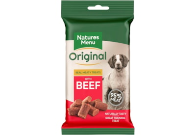 Natures Menu Real Meat Beef Mini Treats For Dogs 60g (NMBFT)