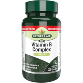 Natures Aid Vitamin B Complex 180's Natures Aid Vitamin B Complex 180's