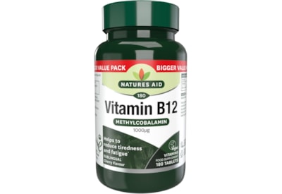 Natures Aid Vitamin B12 Cherry Flavour 180's (128050)