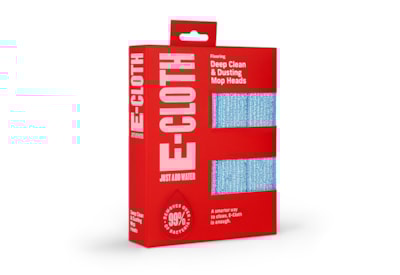 E-cloth Deep Clean & Dusting Mop Head Pack E-cloth Deep Clean & Dusting Mop Head Pack