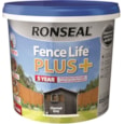 Ronseal Fence Life Plus + Charcoal Grey 5lt (38394)