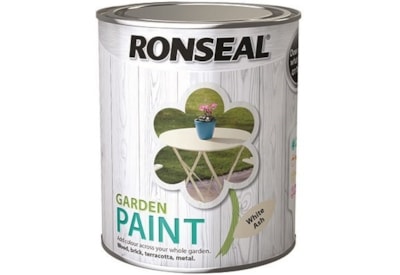 Ronseal Garden Paint White Ash 750ml Ronseal Garden Paint White Ash 750ml