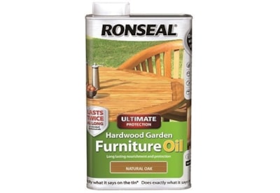 Ronseal Hardwood Furnture Oil Oak 1lt (37357)