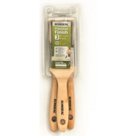 Ronseal Precision Finish Brush 3 Pack Ronseal Precision Finish Brush 3 Pack