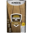Ronseal Ultimate Decking Oil Nat Oak 5lt Ronseal Ultimate Decking Oil Nat Oak 5lt