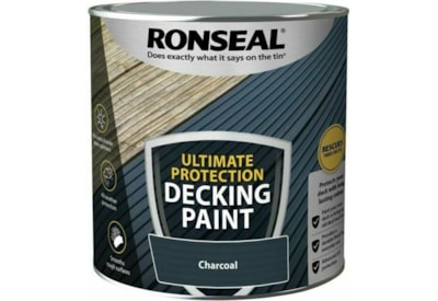 Ronseal Ultimate Decking Paint Charcoal Grey 2.5l (39143)