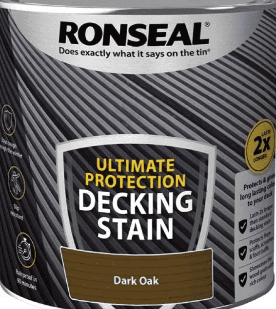 Ronseal Ultimate Decking Stain Dark Oak 2.5l (39112)