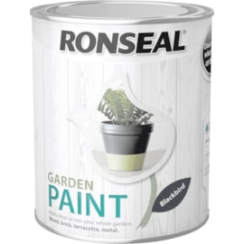 Ronseal Garden Paint Blackbird 2.5l (37430)