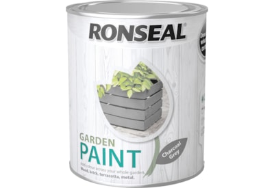 Ronseal Garden Paint Charcoal Grey 750ml Ronseal Garden Paint Charcoal Grey 750ml
