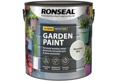 Ronseal Garden Paint Mountain Mist 2.5l Ronseal Garden Paint Mountain Mist 2.5l
