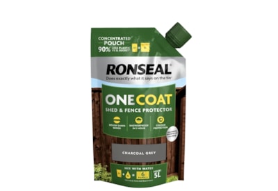 Ronseal One Coat Shed & Fence Refill Charcoal Grey 950ml Ronseal One Coat Shed & Fence Refill Charcoal Grey 950ml